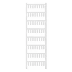   Weidmüller 1318680000 SFR 3/12 MC NE WS SlimFix R, Vezeték és kábeljelölők, 3 - 3.7 mm, 12 x 5.8 mm, Fehér
