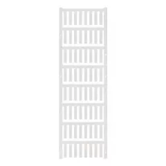   Weidmüller 1318750000 SFR 3/21 MC NE WS SlimFix R, Vezeték és kábeljelölők, 3 - 3.7 mm, 21 x 5.8 mm, Fehér
