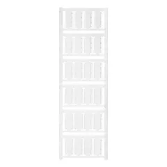   Weidmüller 1323440000 SFX 9/24 S MC NE WS SlimFix X, Vezeték és kábeljelölők, 7 - 40 mm, 24 x 13.62 mm, Fehér