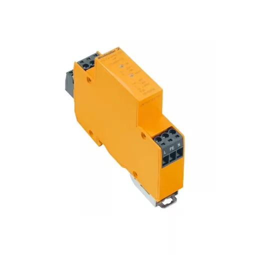 Weidmüller 1351580000 VPU III R 24V/4KV AC/DC III. osztályú levezető, Uoc: 4 kA, 24 V AC/DC villamos hálózati rendszere Túlfeszültség-levezető, Kisfeszültség, telekommunikációs érintkezővel, Single-phase, U<sub>P</sub>(L/N-PE) ≤ 220 V