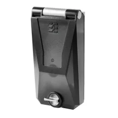   Weidmüller 1450510000 IE-FC-SFP-KNOB FrontCom, Single frame, Műanyag fedél, Control knob locking