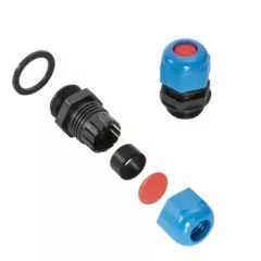   Weidmüller 1461070000 VG M25 EXI BL VG Exi 4J (Ex plastic cable gland 4J Exi), Tömszelence, M 25, 10 mm, OD min. 13 - OD max. 18 mm, IP54, IP66, IP67, IP68 - 5 bar (30 min.), Poliamid 6
