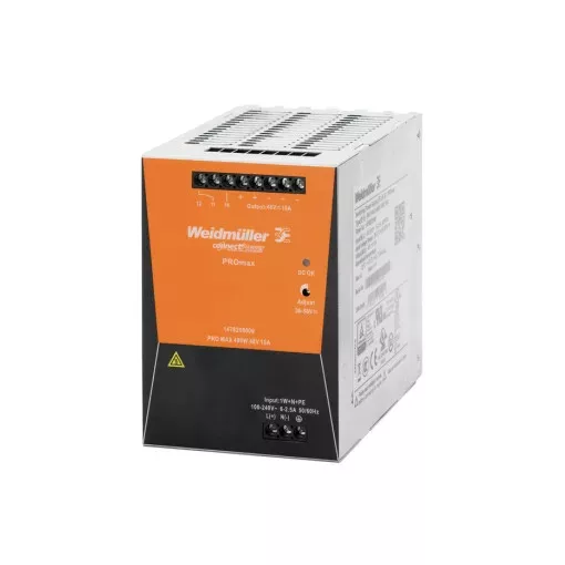 Weidmüller 1478140000 PRO MAX 480W 24V 20A Áramellátás, tápegység, 24 V