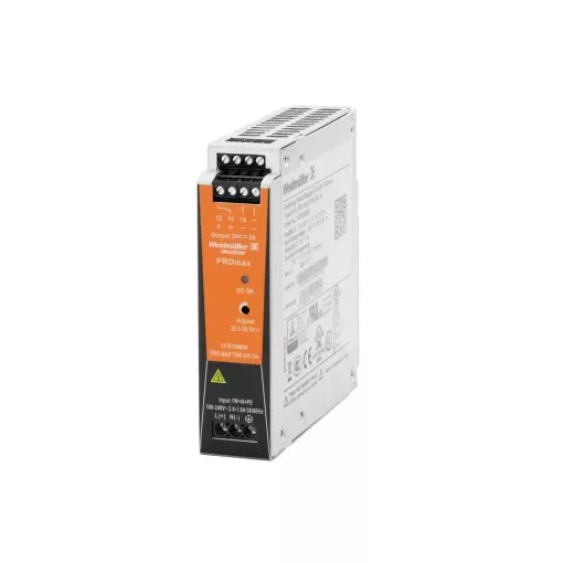 Weidmüller 1478220000 PRO MAX 72W 12V 6A Áramellátás, tápegység, 12 V