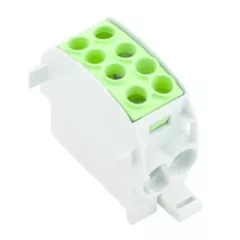   Fővezetéki leágazó sorkapocs 080210-2-3 / 1561670000 zöld, 2x35 + 2x25 mm2, HLAK 35/25 1/2 - WPD 102 2X35/2X25 GN, sorolható, alumínium és réz vezetékhez