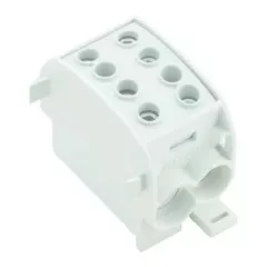   Fővezetéki leágazó sorkapocs 080310-0-3 / 1561770000 szürke, 2x70 + 2x50 mm2, HLAK 70/50 1/2 - WPD 103 2X70/2X50 GY, 1000V AC / 1000V DC, sorolható, alumínium és réz vezetékhez