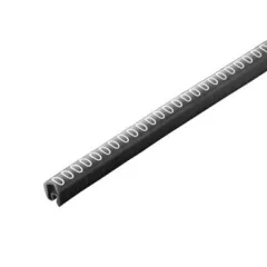   Weidmüller 1568261503 CLI C 2-4 SW/WS 0 CD CableLine, Vezeték és kábeljelölők, 4 - 10 mm, 4 x 7 mm, Fekete