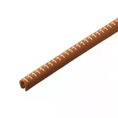   Weidmüller 1568261506 CLI C 2-4 BR/WS 1 CD CableLine, Vezeték és kábeljelölők, 4 - 10 mm, 4 x 7 mm, Barna