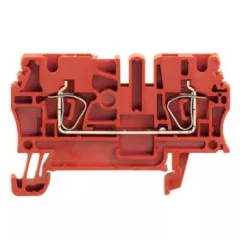   Weidmüller 1683260000 ZDU 2.5 RT Átvezető sorkapocs, Húzórugós csatlakozás, 2.5 mm2;, 800 V, 24 A, Piros ( WEIDMÜLLER 1683260000 )