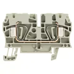   Weidmüller 1683630000 ZDU 4 GR Átvezető sorkapocs, Húzórugós csatlakozás, 4 mm2;, 800 V, 32 A, Szürke ( WEIDMÜLLER 1683630000 )