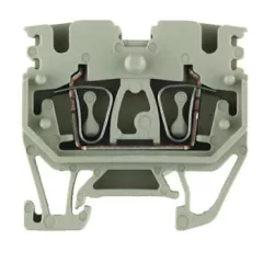   Weidmüller 1712750000 ZDUB 2.5-2/2AN/15 Z-sorozat, Átvezető sorkapocs, Névleges keresztmetszet: 2.5 mm2;, Húzórugós csatlakozás, Sötétbézs ( WEIDMÜLLER 1712750000 )