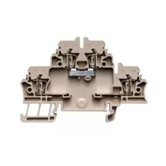   Weidmüller 1714970000 ZDK 2.5/D/0 Z-sorozat, Csatlakozóelem-sokapocs, Kétemeletes sorkapocs, Névleges keresztmetszet: 2.5 mm2;, Húzórugós csatlakozás ( WEIDMÜLLER 1714970000 )