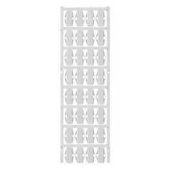   Weidmüller 1727770001 VT SFX 10/23 NEUTRAL WS V0 SlimFix X, Vezeték és kábeljelölők, 7 - 40 mm, 23 x 10 mm, Fehér