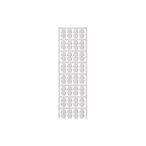 Weidmüller 1727770001 VT SFX 10/23 NEUTRAL WS V0 SlimFix X, Vezeték és kábeljelölők, 7 - 40 mm, 23 x 10 mm, Fehér