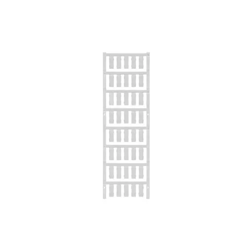 Weidmüller 1736181044 ESG 7/20 SIRIUS WS Készülék jelölő lap ESG, Készülékjelölők x 20 mm, PA 66, Szín: Fehér, dugaszolható