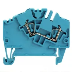   Weidmüller 1772070000 ZDU 2.5-2 BL Átvezető sorkapocs, Húzórugós csatlakozás, 2.5 mm2;, 800 V, 24 A, Kék ( WEIDMÜLLER 1772070000 )