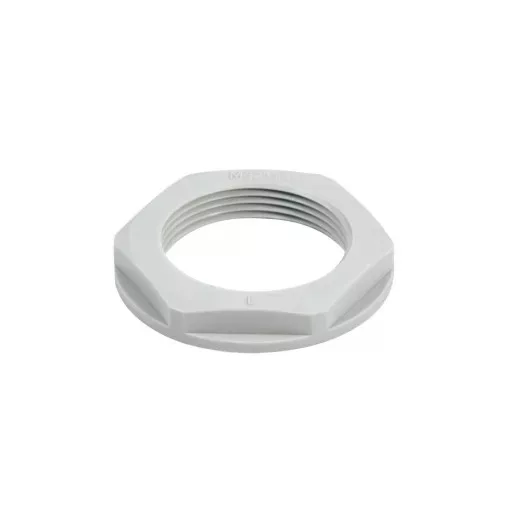Weidmüller 1772470000 SKMU M25 - K GR Műanyag anya SKMU PA (plastic locknut), Ellenanya, M 25, 6 mm, Poliamid 6 (PA6 - GF30)