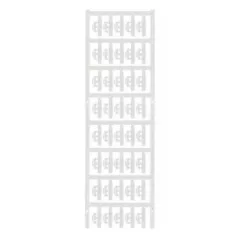   Weidmüller 1779080001 SFC 1/21 NEUTRAL WS Feliratozható vezeték érjelölČ SlimFix Clip, Vezeték és kábeljelölők, 2 - 3.5 mm, 21 x 5.8 mm, Fehér