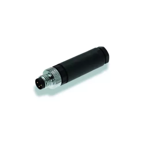 Weidmüller 1803860000 SAIS-M8-3P Szabadon konfekcionálható csatlakozó, M8, tű, egyenes