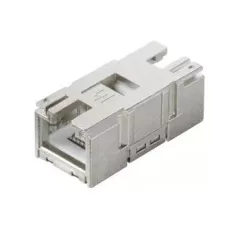   Weidmüller 1962840000 IE-BI-RJ45-C RJ45 insert socket, Válaszfalbetét összekötő