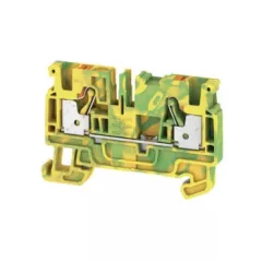   Weidmüller 2051360000 A2C 4 PE Földelő sorkapcsok, PUSH IN, 4 mm2;, zöld / sárga