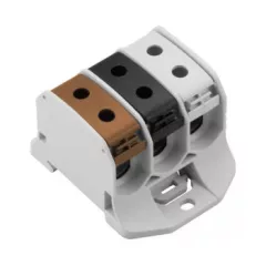   Weidmüller 2502650000 WPD 330 3X50/3X50 1XBN/1XBK/1XGY W-sorozat, Elosztótömb, Névleges keresztmetszet: 50 mm2;, Tartósínek / szerelőlapok