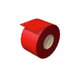   Weidmüller 2519040000 SFX 11/60 MM RT SlimFix, Vezeték és kábeljelölők, 7 - , 60 x 13 mm, Piros