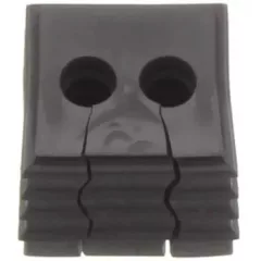   Weidmüller 2583540000 CABTITE SE 2/8 SML BK Sealing element, Cabtite (cable entry system), TPE, mélyfekete, Magasság: 17.7 mm, Szélesség: 20.3 mm, Mélység: 17.7 mm, -40 °C…120 °C, IP54, IP65, IP66