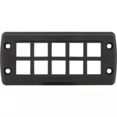   Weidmüller 2583720000 CABTITE FR 24/10 BK SET Keret, Cabtite (cable entry system), Poliamid, üvegszál-erősítésű, mélyfekete, Magasság: 19.6 mm, Szélesség: 70 mm, Mélység: 19.6 mm, -40 °C…120 °C, IP54, IP65, IP66