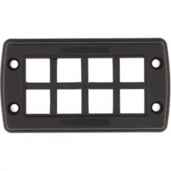   Weidmüller 2583740000 CABTITE FR 16/8 BK SET Keret, Cabtite (cable entry system), Poliamid, üvegszál-erősítésű, mélyfekete, Magasság: 19.6 mm, Szélesség: 70 mm, Mélység: 19.6 mm, -40 °C…120 °C, IP54, IP65, IP66