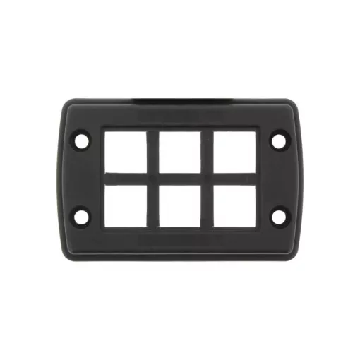 Weidmüller 2583760000 CABTITE FR 10/6 BK SET Keret, Cabtite (cable entry system), Poliamid, üvegszál-erősítésű, mélyfekete, Magasság: 19.6 mm, Szélesség: 70 mm, Mélység: 19.6 mm, -40 °C…120 °C, IP54, IP65, IP66