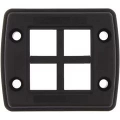   Weidmüller 2583780000 CABTITE FR 4-1 BK SET Keret, Cabtite (cable entry system), Poliamid, üvegszál-erősítésű, mélyfekete, Magasság: 19.6 mm, Szélesség: 70 mm, Mélység: 19.6 mm, -40 °C…120 °C, IP54, IP65, IP66
