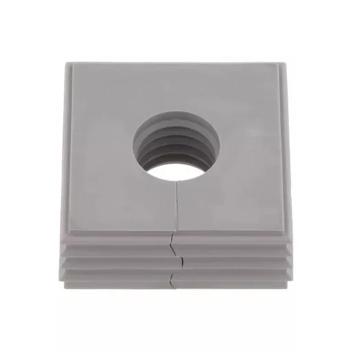 Weidmüller 2584490000 CABTITE SE 16-17 LRG GY Sealing element, Cabtite (cable entry system), TPE, Világosszürke, Magasság: 17.7 mm, Szélesség: 42.8 mm, Mélység: 17.7 mm, -40 °C…90 °C, IP54, IP65, IP66