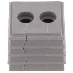   Weidmüller 2584880000 CABTITE SE 2/6.5 SML GY Sealing element, Cabtite (cable entry system), TPE, Világosszürke, Magasság: 17.7 mm, Szélesség: 20.3 mm, Mélység: 17.7 mm, -40 °C…90 °C, IP54, IP65, IP66