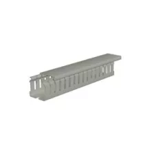   Weidmüller 2589520000 CD 25X25 5/7.5 GY Cable duct, 25 mm x 25 mm, 5.00 mm x 7.50 mm, 2000 mm