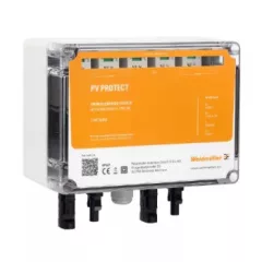   Weidmüller VPUM2I2SXFXV2O1TXPX10 PV PROTECT Összekötő doboz, 2 MPP, 1 bemenet / 1 kimenet MPP-nként, túlfeszültség-védelem II, WM4C, IP67, 1000V ( WEIDMÜLLER 2764130000 )