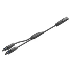   Weidmüller 2814180000 Y-összekötő kábel, 1x WM4 C apa, 2x WM4 C anya, 6mm², 200mm, 1500V DC ( WEIDMÜLLER 2814180000 )