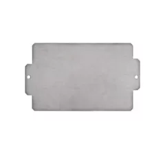   Weidmüller 3073080000 MOPL K5 STAHL Klippon K (aluminium empty enclosure), Rögzítőlemez, Rögzítőlemez, Magasság: 110 mm, Szélesség: 150 mm, Mélység: 2 mm, Anyag: Horganyzott acéllemez, galvanizált, Ezüst
