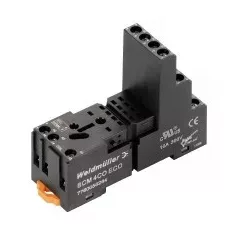   Weidmüller 7760056263 SCM 2CO ECO D-SERIES DRM, Relé talp, Érintkezők száma: 2 Váltóérintkező, Folytonos áram: 12 A, Csavaros csatlakozás