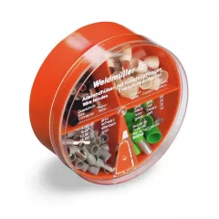   Weidmüller 9025400000 H-BOX 4,0-16,0QMM DIN Érvég hüvely készlet Érvéghüvely készlet, Doboz, Sínkód: DIN