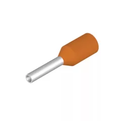   Weidmüller 9028260000 H0,5/10 ORANGE SV narancs műanyag gallérral Érvéghüvely, szigetelt, 8 mm, 6 mm, Narancssárga