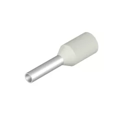   Weidmüller 9028280000 H0,75/12 WEISS SV fehér műanyag gallérral Érvéghüvely, szigetelt, 8 mm, 6 mm, Fehér