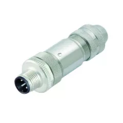   Weidmüller 9455640000 FBCon M12 4P M EMC Szabadon konfekcionálható csatlakozó, M12, tű, egyenes
