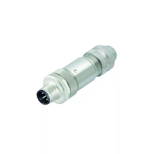 Weidmüller 9455640000 FBCon M12 4P M EMC Szabadon konfekcionálható csatlakozó, M12, tű, egyenes