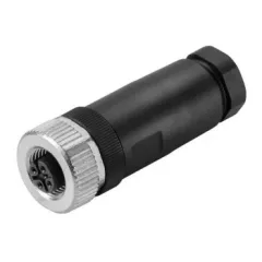   Weidmüller 9457250000 SAIB-5/7 Szabadon konfekcionálhat hüvely, M12, Hüvely (mama) , egyenes