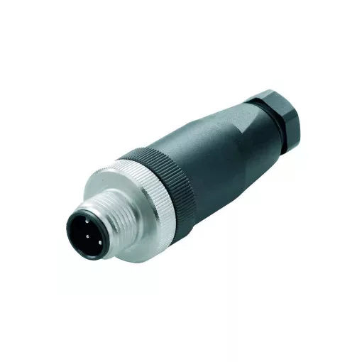 Weidmüller 9457550000 SAIS-4/7 Szabadon konfekcionálható csatlakozó, M12, tű, egyenes