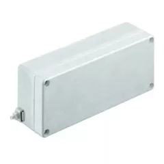   Weidmüller 9526880000 KLIPPON K3 EX Klippon K (aluminium empty enclosure), Üres ház, Alumínium ház, Magasság: 70 mm, Szélesség: 165 mm, Mélység: 45 mm, Anyag: Alumínium AlSi12, kezeletlen, Ezüst