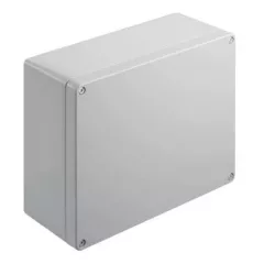   Weidmüller 9529270000 KLIPPON K71 RAL7001 Klippon K (aluminium empty enclosure), Üres ház, Alumínium ház, Magasság: 230 mm, Szélesség: 280 mm, Mélység: 111 mm, Anyag: Alumínium AlSi12, Porszórt, texturált, Ezüstszürke