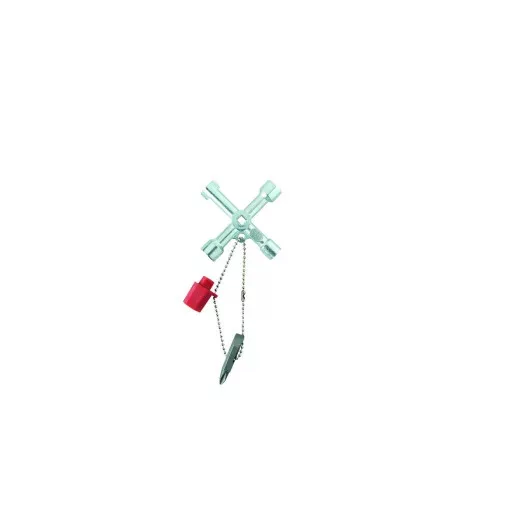 Weidmüller 9918130000 Cross-Key Universal Szekrénykulcs Szerszámok, Univerzális kulcs
