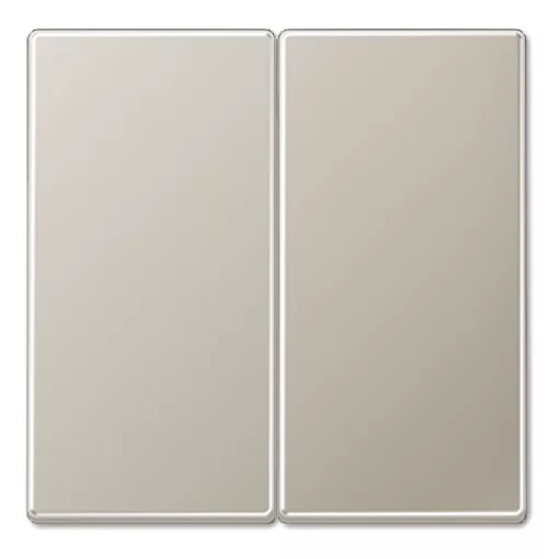 JUNG ES102 KNX billenőkapcsoló F10 Serie LS | 2-fach | edelstahl